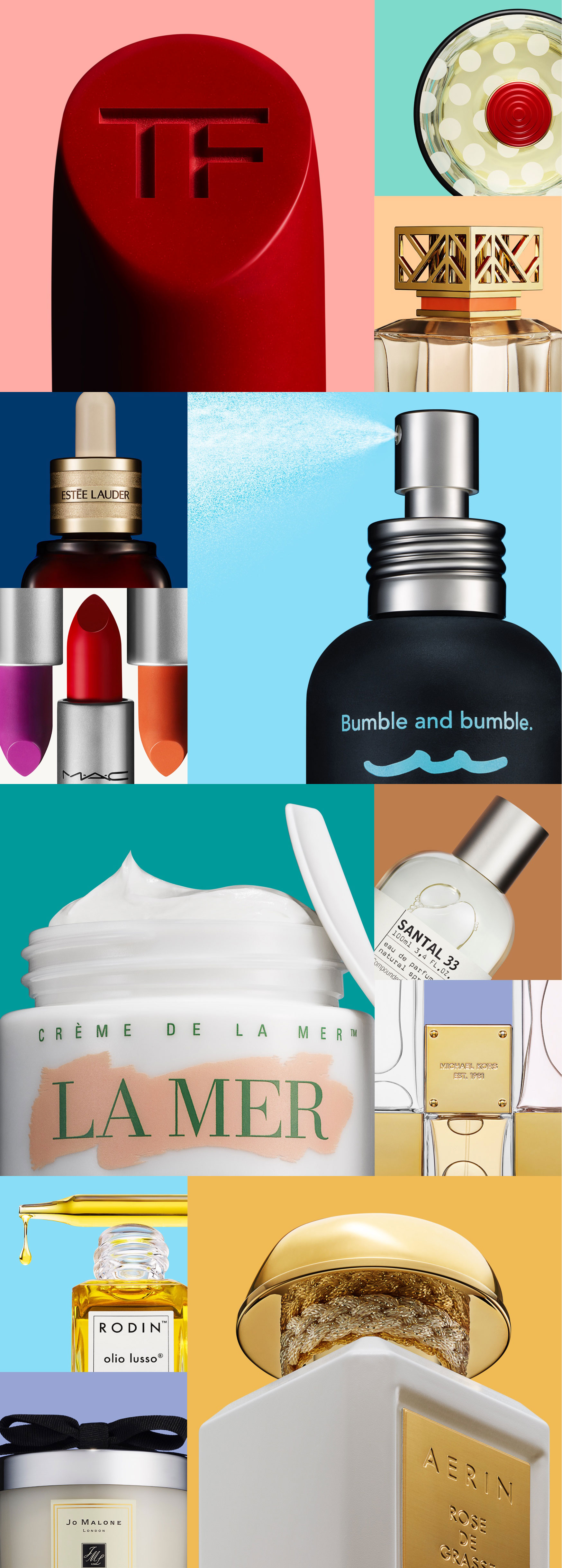 Estée Lauder Companies brand still life